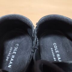 中古COLE HAAN コール ハーン GRAND.QSブラック柔らかい革 C23570 A16の画像