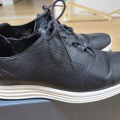 中古COLE HAAN コール ハーン GRAND.QSブラック柔らかい革 C23570 A16の画像