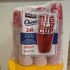 コストコ　プラスチックカップ　532ml