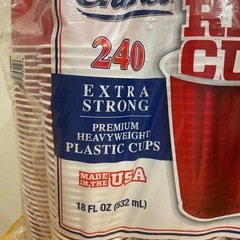 コストコ　プラスチックカップ　532mlの画像