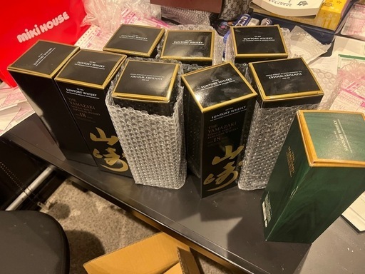 山崎18年、白洲18年