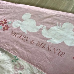 シングル　シーツカバー　ミッキー＆ミニーの画像