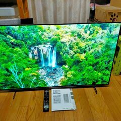 【 動画あり 絶対安いです！】 65000円→20000円 本当に映画が綺麗です！！ちょうどいい大きさ 48インチ有機EL 4Kテレビ 船井 フナイ FUNAI FE-48US740 2021年製 HDR/倍速/ユーチューブ・ネットフリックス動画 使用感あまりなしの画像