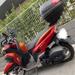 ノーヘル可能】トリシティ125【構造変更届出済】普通自動車免許で運転可能／／／高速道路、2人乗りOK／／／ウーバー、配達員の方オススメの画像