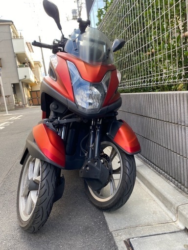 ノーヘル可能】トリシティ125【構造変更届出済】普通自動車免許で運転可能／／／高速道路、2人乗りOK／／／ウーバー、配達員の方オススメ
