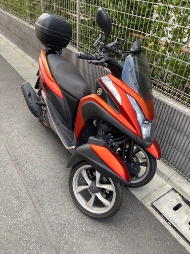 ノーヘル可能】トリシティ125【構造変更届出済】普通自動車免許で運転可能／／／高速道路、2人乗りOK／／／ウーバー、配達員の方オススメ