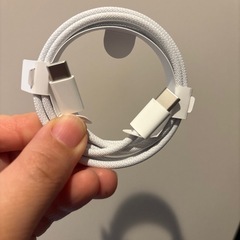 iPhoneタイプC 充電ケーブルの画像