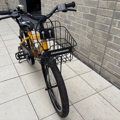 HUMMER キッズバイク 18インチ 前カゴ付き 18インチ 身長105cm～ 子供用自転車 ハマーキッズ 18-HY（イエロー）5