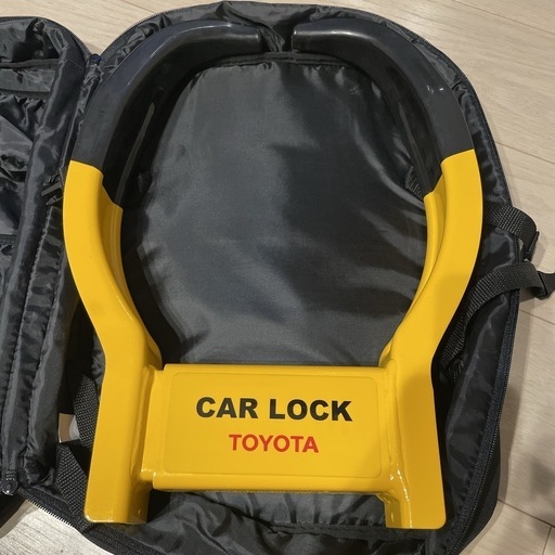TOYOTA CAR LOCK タイヤロック ホイールロック 収納ケース付き