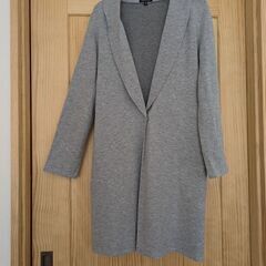 【INDIVI】ロングカーディガンジャケット