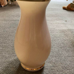 ボヘミア　チェコ製　花瓶　中古の画像