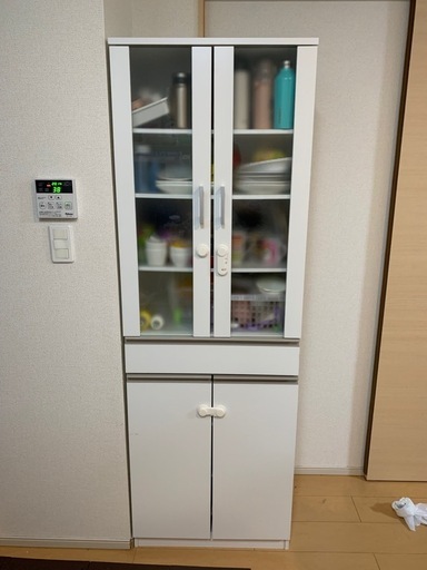 最終値下げです　美品　ニトリの食器棚