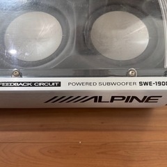 アルパイン サブウーファー SWE-1900の画像