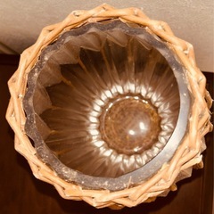 【値下げしました】アンティーク調フラワーベースの画像