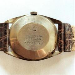 CITIZEN 925シルバー 手巻き時計 沖縄 1972年の画像