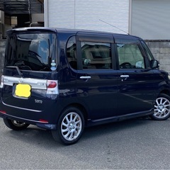 ⭐️コミコミ価格⭐️★車検令和8年1月まで★ターボ★64馬力★社外ナビ★ETC付き★パワースライドドア★DAIHATSU タントカスタムRS★の画像