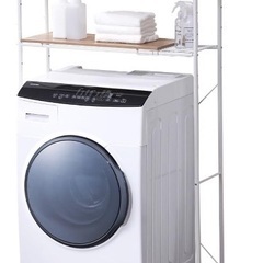 アイリスオーヤマ ランドリーラック　ホワイト