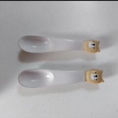 柴犬グッズ　食器とカトラリー6点の画像