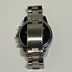 GENEVA メンズ腕時計　シルバーの画像