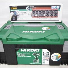 【未使用品】HIKOKI　コードレス　インパクトレンチ　18V　...