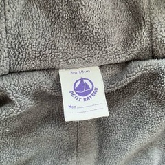 PETIT BATEAU 中綿入りカバーオール　の画像