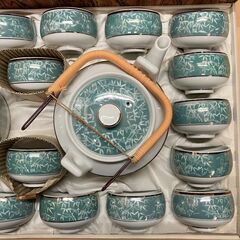 湯吞20客＆急須2口セット（未使用品）の画像