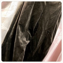 ꒰GU꒱ハイウエスト ワイドパンツ ガウチョパンツ 秋冬 ボトムスの画像