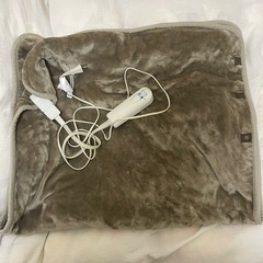 【無印良品】羽織れる電気ひざ掛け・ライトブラウンマイクロファイバー