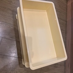 ばんじゅう　プラスチックコンテナー　２個セットの画像