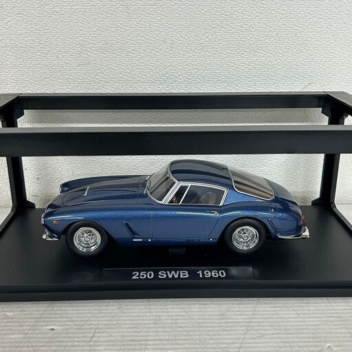 KKscale】フェラーリ 250 SWB ベルリネッタ 1960 ブルー 1/18 スケール