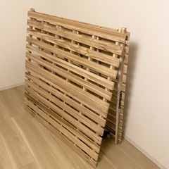 シングルベット すのこマット桐 の画像