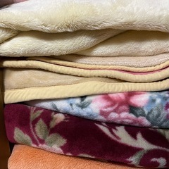 敷き毛布・掛け毛布7枚セットの画像