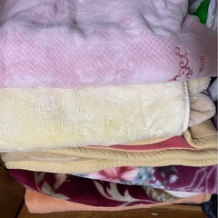 敷き毛布・掛け毛布7枚セットの画像