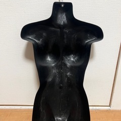 ハーフトルソー　マネキン　ブラックの画像