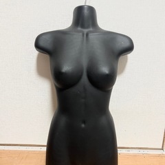 ハーフトルソー　マネキン　ブラック