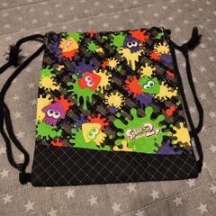 スプラトゥーン　巾着バッグ　ハンドメイド