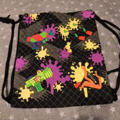 スプラトゥーン　巾着バッグ　ハンドメイドの画像