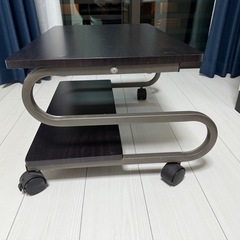 パソコン用 ローテーブル キャスター付 の画像