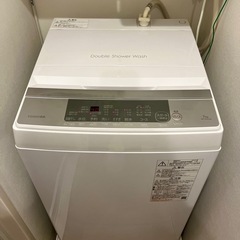 TOSHIBA(東芝) 全自動洗濯機 7kg AW-700Z2(W) 2023年製の画像
