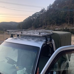 最終値下げ。ハイゼット　ルーフキャリアの画像