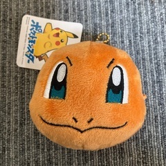 【新品・タグ付き】ポケモン ★ ヒトカゲ フェイスマスコット ポ...