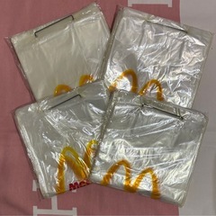 マクドナルド レトロ ビニール手提げ袋日本未入 荷品