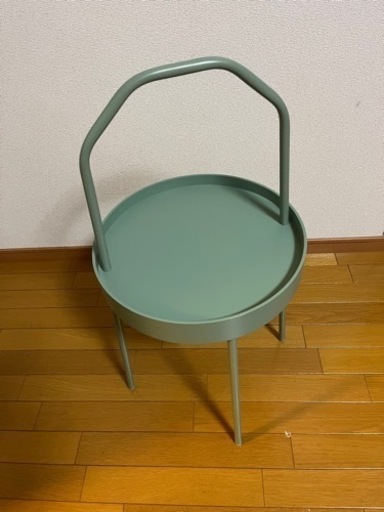 譲り先が決まりましたありがとうございます。【美品！】IKEA BURVIK ライトグレーグリーン