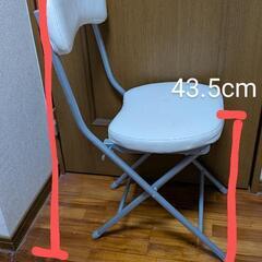 折りたたみチェア3脚まとめ売りの画像