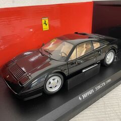 KYOSHO】京商 ホットウィール フェラーリ 328GTB 1988 ブラック 1/18