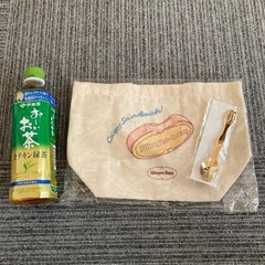 【新品・未使用】Häagen-Dazs ★ オリジナルスプーン＆トートバッグ　人気の画像