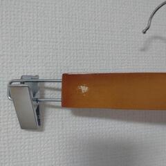 木製ズボン・スカートハンガー19本セットの画像