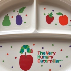 【美品】スケーター　はらぺこあおむし　ランチプレートの画像