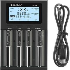 Liitokala Lii-M4 リチウムイオン、ニッケル水素、ニッカド電池充電器の画像