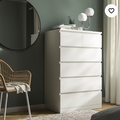 IKEA MALM マルム （チェスト、収納棚）